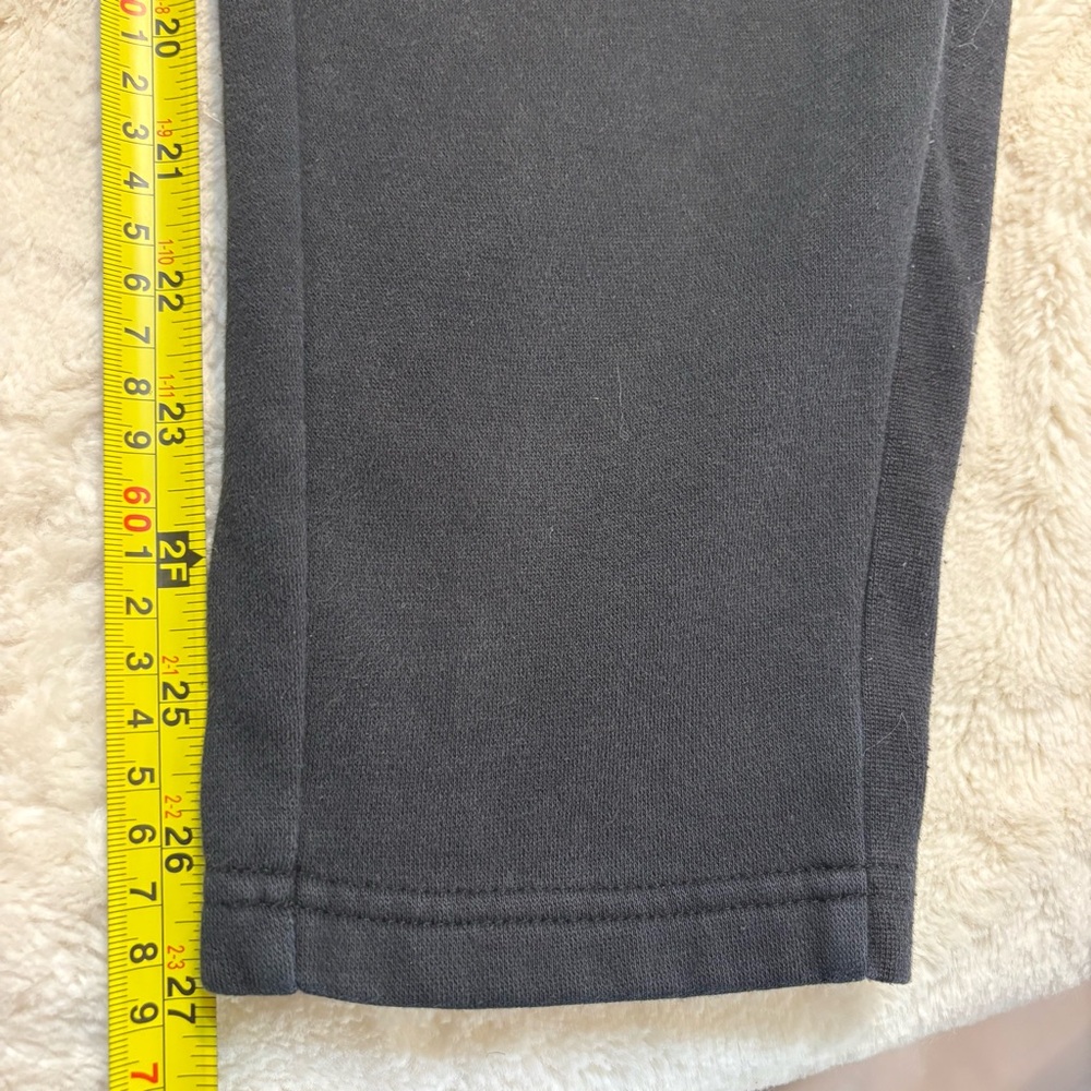 Adidas Joggers Medium Black w/ White Accents Elastic Waistband Drawstring - Picture 14 of 14